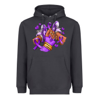 Smoke domestic violence afro girl sneakers Heavyweight Hoodie - RanaPortraitStore