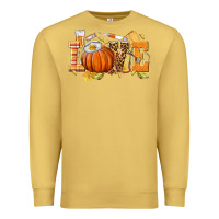 Antique Gold love nurse fall Premium Sweatshirt - texasbilliewilder
