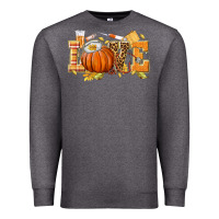 Charcoal Heather love nurse fall Premium Sweatshirt - texasbilliewilder