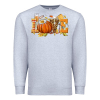 Heather Grey love nurse fall Premium Sweatshirt - texasbilliewilder
