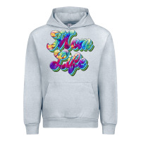 Heather Grey mom life Urban Hoodie - JahusDesignShop