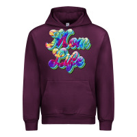 Mauve Wine mom life Urban Hoodie - JahusDesignShop