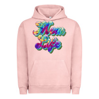 Pigment Salmon mom life Urban Hoodie - JahusDesignShop