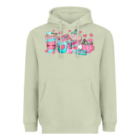 Matcha lash hustler coffee cups Heavyweight Hoodie - texasbilliewilder