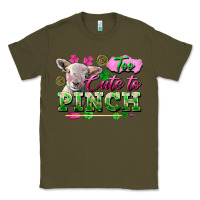 Army Green Too Cute To Pinch Classic Tee - FaDigitalArtStudio