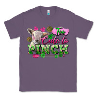 Lavender Too Cute To Pinch Classic Tee - FaDigitalArtStudio