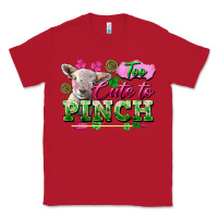 Red Too Cute To Pinch Classic Tee - FaDigitalArtStudio