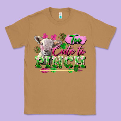 Too Cute To Pinch Classic Tee Designed By Fadigitalartstudio