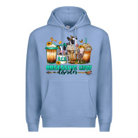 Ocd Obsessive Cow Disorder Coffee Cups Premium Hoodie | Teevron