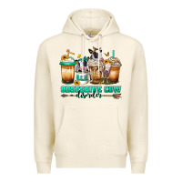 Tofu ocd obsessive cow disorder coffee cups Premium Hoodie - Jasminsmagicworld