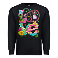 Black love summer nurse Premium Sweatshirt - texasbilliewilder