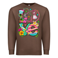 Chestnut love summer nurse Premium Sweatshirt - texasbilliewilder