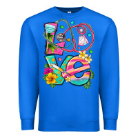 True Royal love summer nurse Premium Sweatshirt - texasbilliewilder