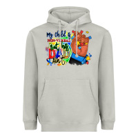 Moon Dust my child is non verbal but his dad aint afro hand Heavyweight Hoodie - RanaPortraitStore