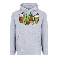 Heather Grey lawyer coffee cups Heavyweight Hoodie - texasbilliewilder
