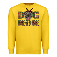 Lemon christmas pug mom Premium Sweatshirt - RanaPortraitStore