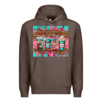 Coffee nurse fuel coffee cups Premium Hoodie - Jasminsmagicworld