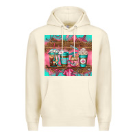 Sandshell nurse fuel coffee cups Premium Hoodie - Jasminsmagicworld