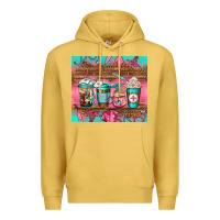Antique Gold nurse fuel coffee cups Premium Hoodie - Jasminsmagicworld