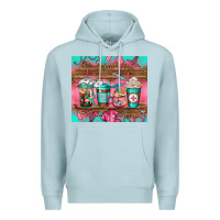 Blue Mist nurse fuel coffee cups Premium Hoodie - Jasminsmagicworld