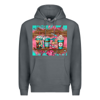 Rock nurse fuel coffee cups Premium Hoodie - Jasminsmagicworld