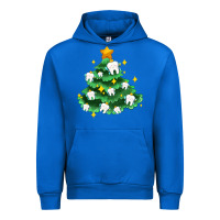 Cobalt Christmas tree with teeth Urban Hoodie - AdoDesignShop