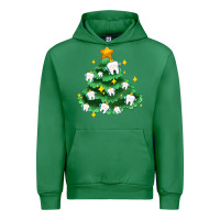 Emerald Christmas tree with teeth Urban Hoodie - AdoDesignShop