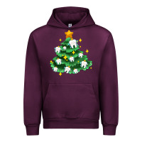 Christmas Tree With Teeth Urban Hoodie | Teevron