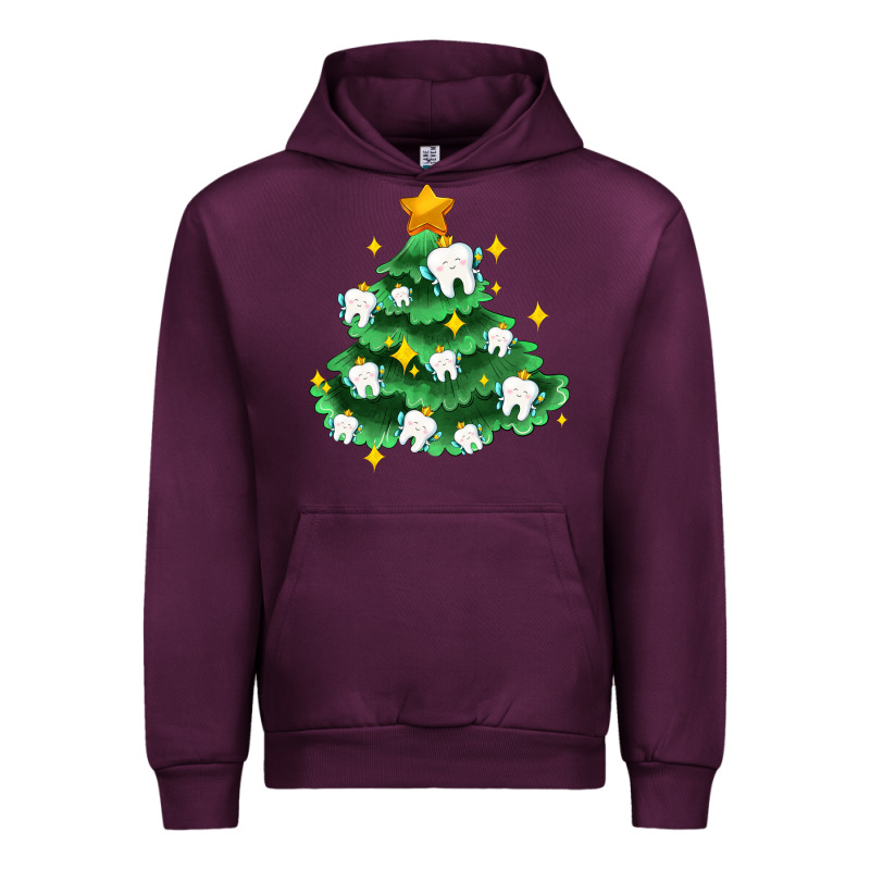 Christmas Tree With Teeth Urban Hoodie by AdoDesignShop | Teevron