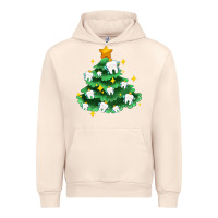 Sandshell Christmas tree with teeth Urban Hoodie - AdoDesignShop