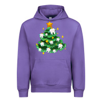 Tulip Christmas tree with teeth Urban Hoodie - AdoDesignShop