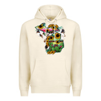 Tofu Cowhide Michigan map Premium Hoodie - RanaPortraitStore