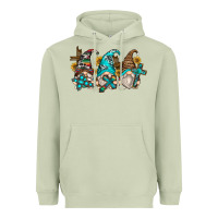 Matcha western cross gnomes Heavyweight Hoodie - Zillion Design Studio