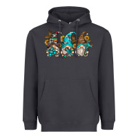 Smoke western cross gnomes Heavyweight Hoodie - Zillion Design Studio