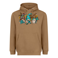 Toasted Coconut western cross gnomes Heavyweight Hoodie - Zillion Design Studio