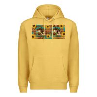 Antique Gold dead tired fueled by coffee  mug 15 oz Premium Hoodie - Artiststas