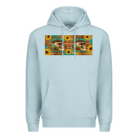 Blue Mist dead tired fueled by coffee  mug 15 oz Premium Hoodie - Artiststas