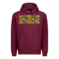 Burgundy dead tired fueled by coffee  mug 15 oz Premium Hoodie - Artiststas