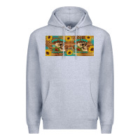 Heather Grey dead tired fueled by coffee  mug 15 oz Premium Hoodie - Artiststas