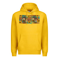 Lemon dead tired fueled by coffee  mug 15 oz Premium Hoodie - Artiststas