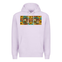Lilac dead tired fueled by coffee  mug 15 oz Premium Hoodie - Artiststas