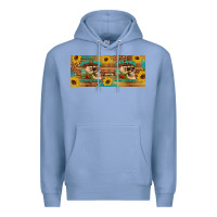 Colony Blue dead tired fueled by coffee  mug 15 oz Premium Hoodie - Artiststas