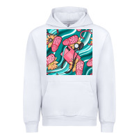 White nurse slippers seamless pattern Urban Hoodie - BundleAndBundleShop