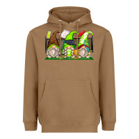 Toasted Coconut tennis gnomes Heavyweight Hoodie - Zillion Design Studio