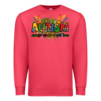 Cardinal autism accept understand love Premium Sweatshirt - Zillion Design Studio
