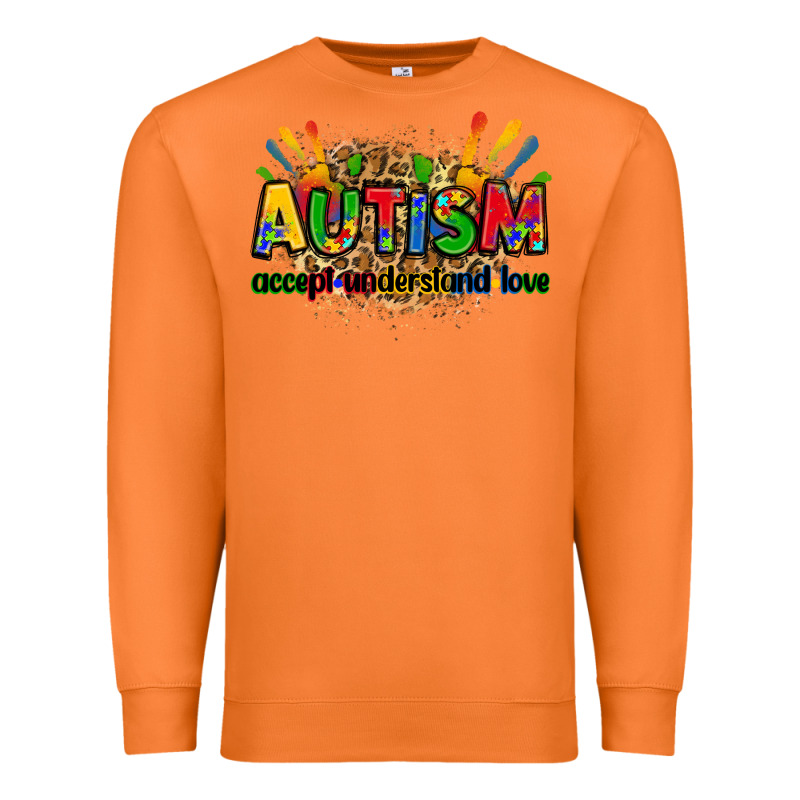 Autism Accept Understand Love Premium Sweatshirt by Zillion Design Studio | Teevron