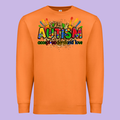 Autism Accept Understand Love Premium Sweatshirt Designed By Zillion Design Studio