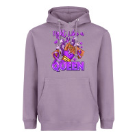 Lavender fight like a queen lupus awareness afro girl sneak Heavyweight Hoodie - RanaPortraitStore