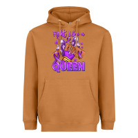 Meerkat fight like a queen lupus awareness afro girl sneak Heavyweight Hoodie - RanaPortraitStore