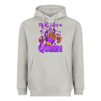 Moon Dust fight like a queen lupus awareness afro girl sneak Heavyweight Hoodie - RanaPortraitStore